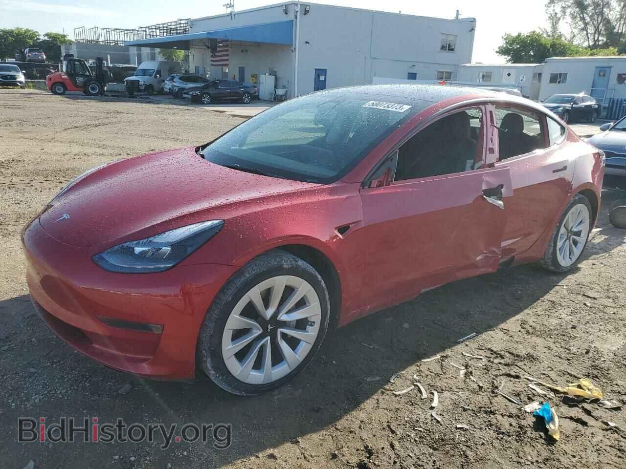 Photo 5YJ3E1EA1MF097965 - TESLA MODEL 3 2021