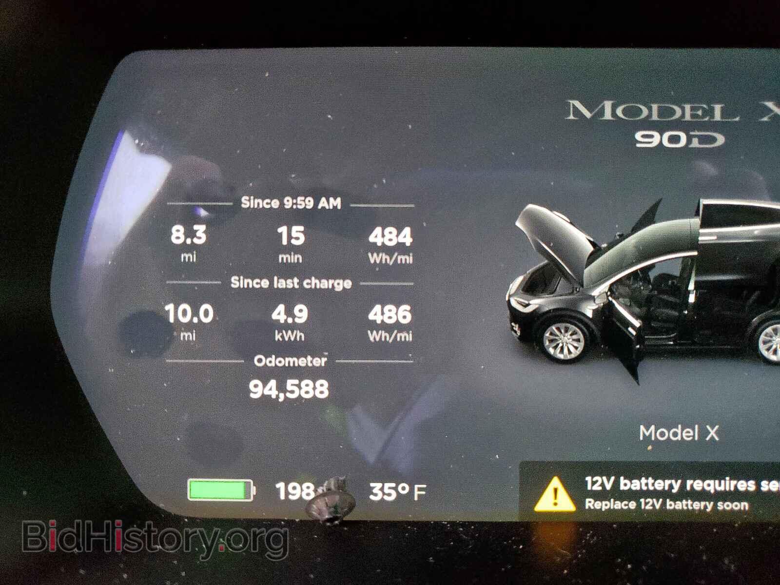 2016 TESLA MODEL X - VIN: 5YJXCBE25GF004679 - Фото 8