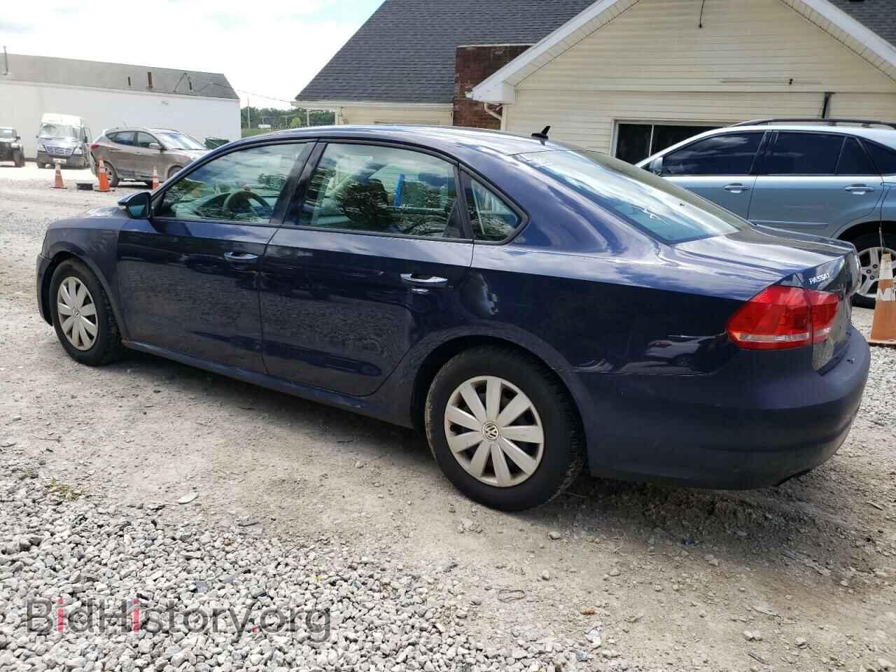 2012 VOLKSWAGEN PASSAT - VIN: 1VWAP7A35CC072829 - Фото 2