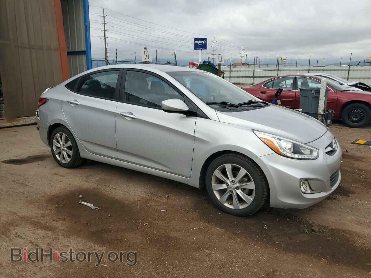 2014 HYUNDAI ACCENT - VIN: KMHCU4AEXEU776277 - Фото 4