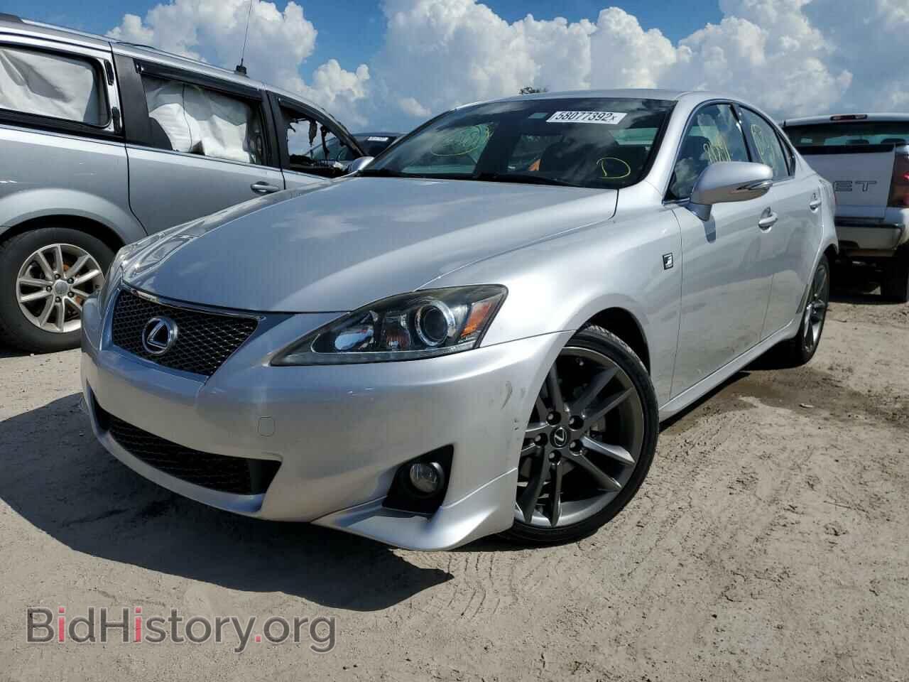 2012 LEXUS IS - VIN: JTHBF5C26C5168846 - Фото 2