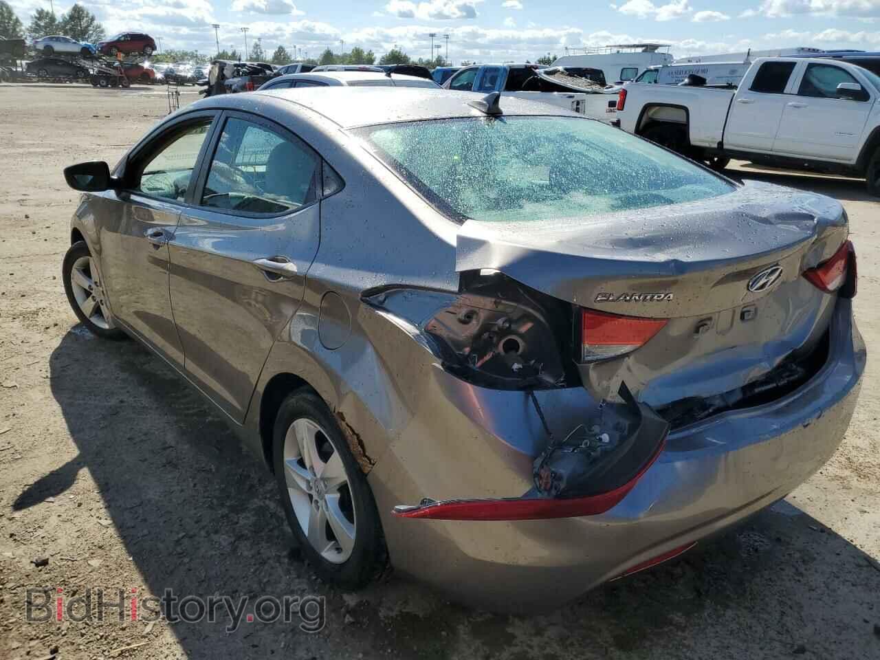 2012 HYUNDAI ELANTRA - VIN: 5NPDH4AE5CH080320 - Фото 2