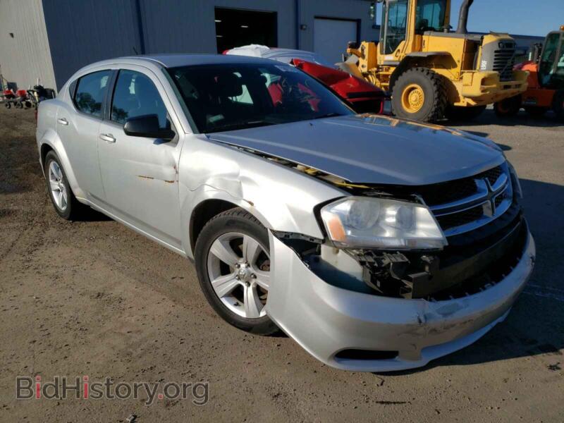 2012 Dodge AVENGER Avenger SE (VIN 1C3CDZAB8CN102194) — photo 1 of 10, Copart, damage: front end