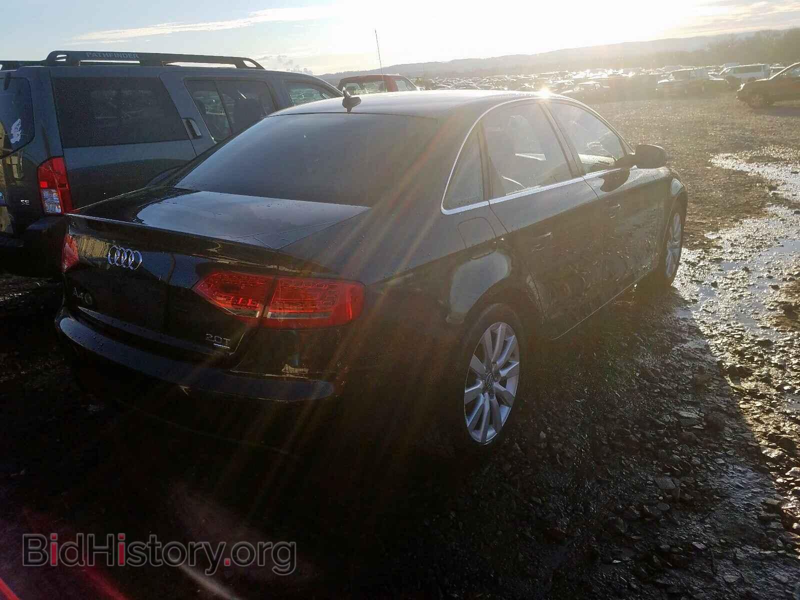 2012 AUDI A4 - VIN: WAUDFAFL9CN011722 - Photo 4