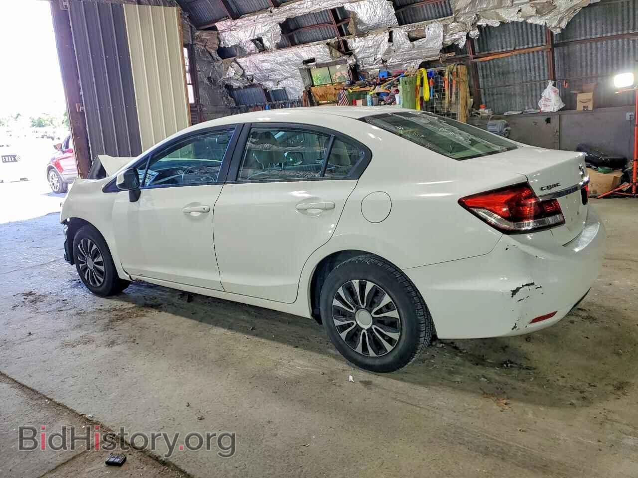 2013 HONDA CIVIC - VIN: 2HGFB2F51DH504983 - Фото 2