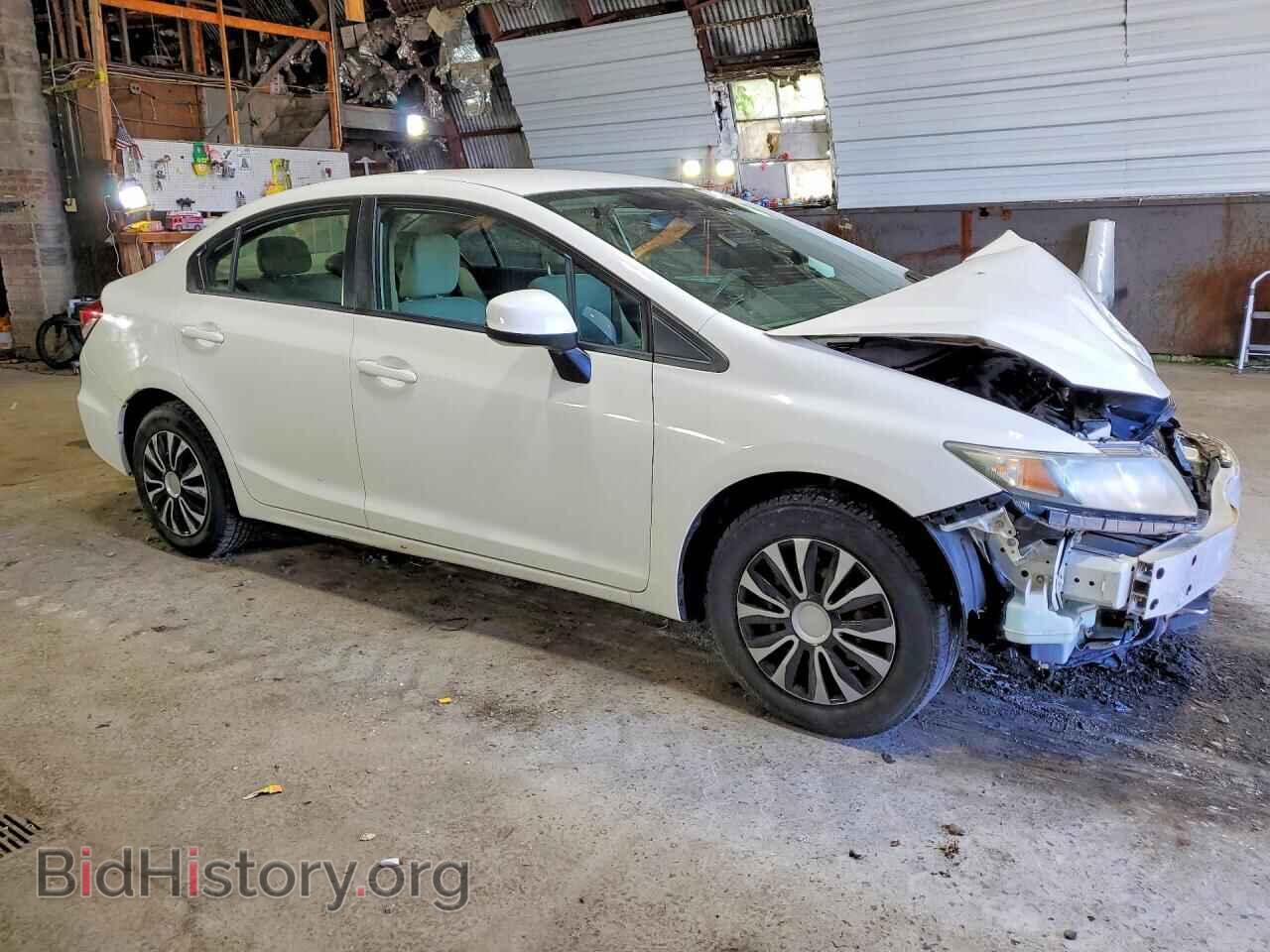 2013 HONDA CIVIC - VIN: 2HGFB2F51DH504983 - Фото 4