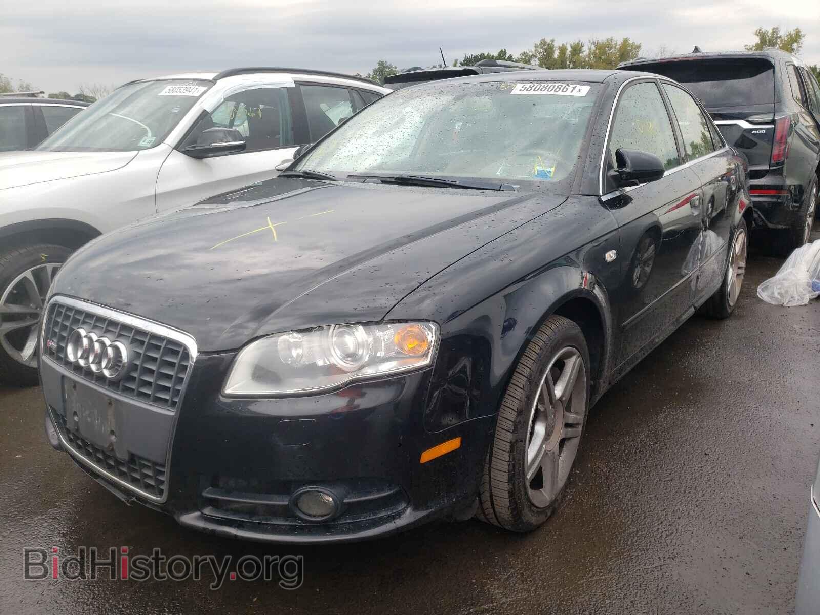 2008 AUDI A4 - VIN: WAUDF78E28A008662 - Фото 2