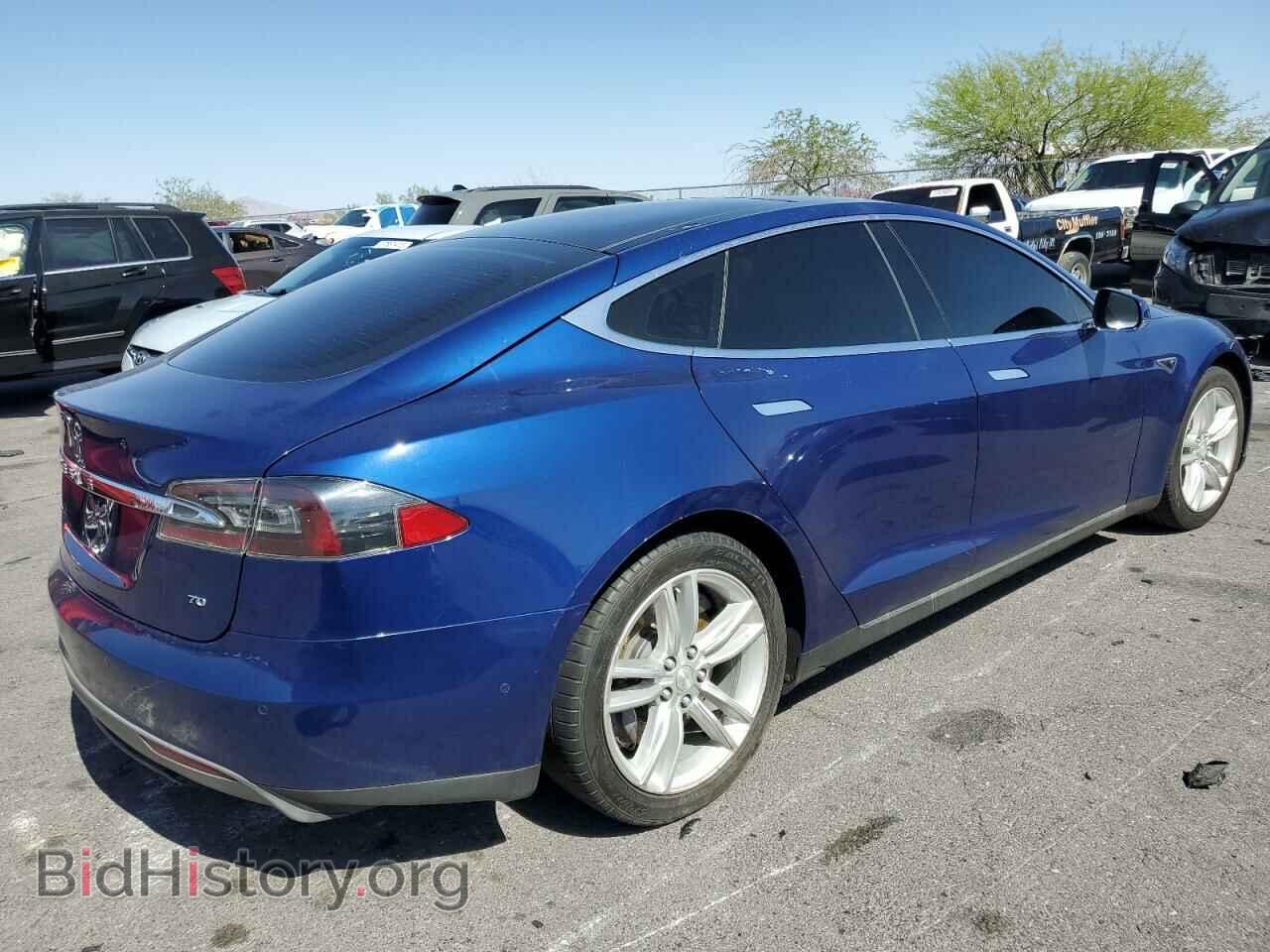 2015 TESLA MODEL S - VIN: 5YJSA1E1XFF102901 - Фото 3
