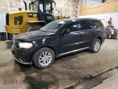 2014 Dodge DURANGO SXT, black — VIN 1C4RDJAG1EC976646, Copart