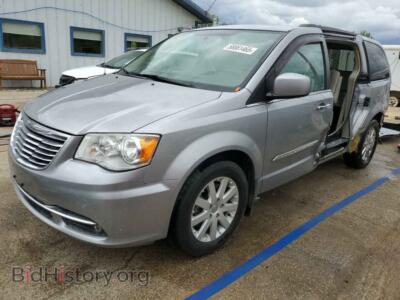 2016 Chrysler MINIVAN Touring, серебристый — VIN 2C4RC1BG5GR207238, Copart