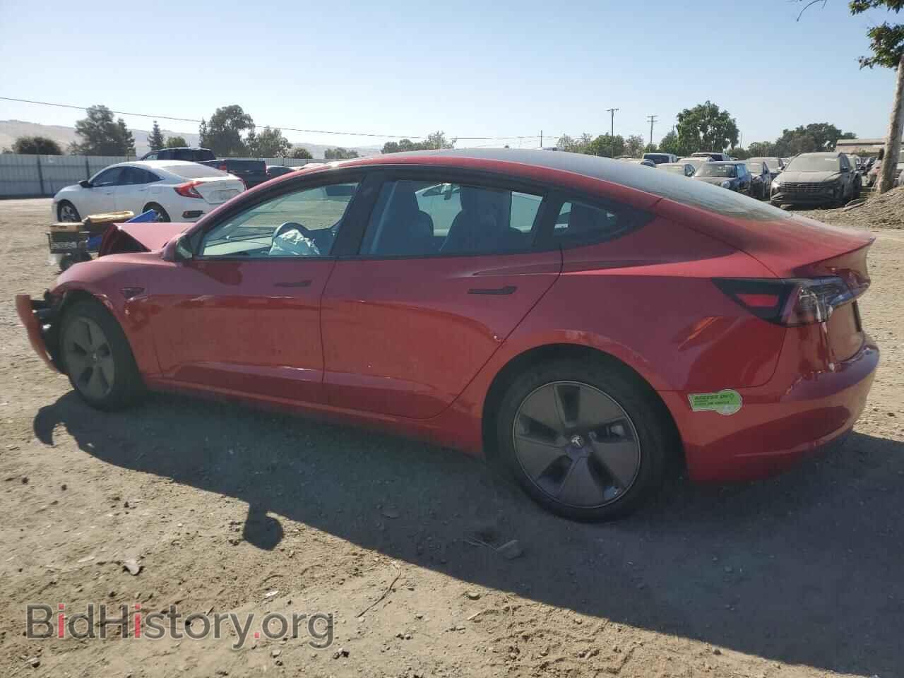 2022 TESLA MODEL 3 - VIN: 5YJ3E1EA4NF345529 - Фото 2