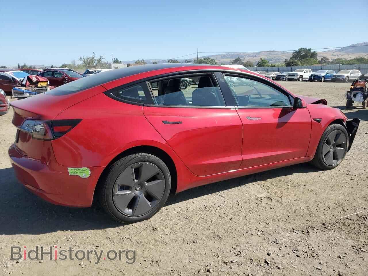2022 TESLA MODEL 3 - VIN: 5YJ3E1EA4NF345529 - Фото 3