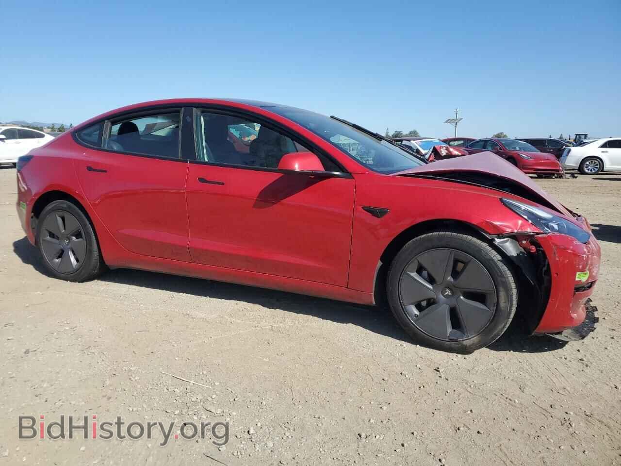 2022 TESLA MODEL 3 - VIN: 5YJ3E1EA4NF345529 - Фото 4