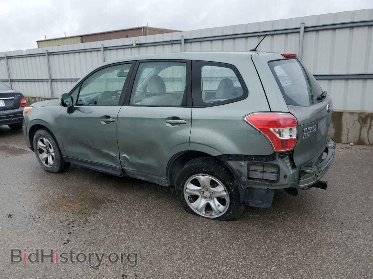 2014 SUBARU FORESTER - VIN: JF2SJAAC7EH445897 - Фото 2