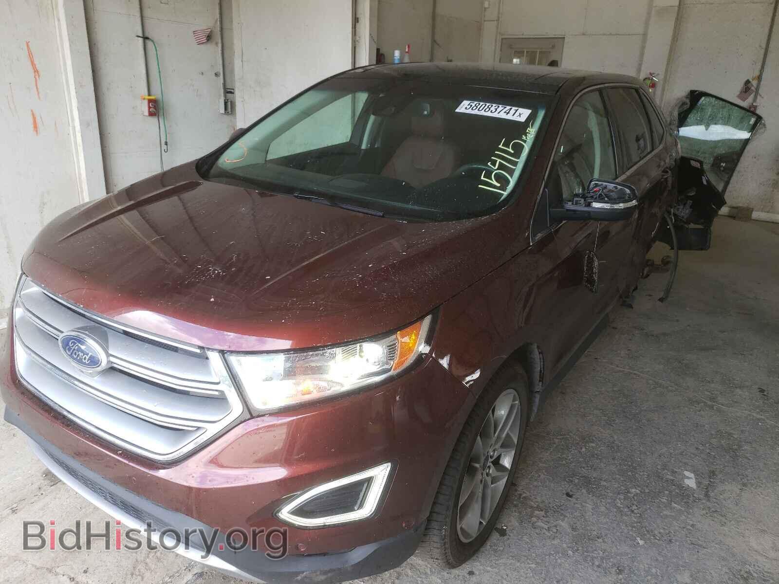 2015 FORD EDGE - VIN: 2FMPK4K97FBC05491 - Photo 2