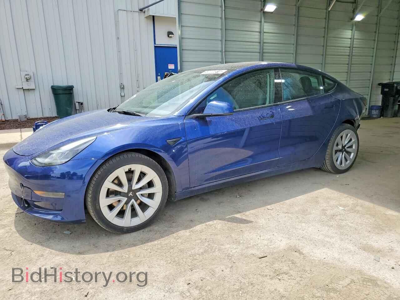 Фотография 5YJ3E1EA7NF370781 - TESLA MODEL 3 2022