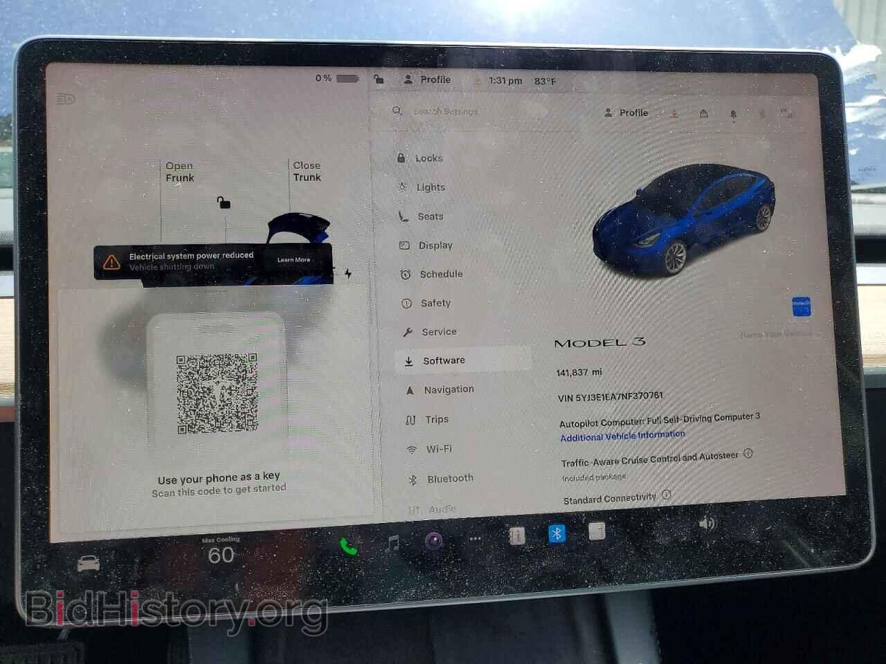 2022 TESLA MODEL 3 - VIN: 5YJ3E1EA7NF370781 - Photo 9