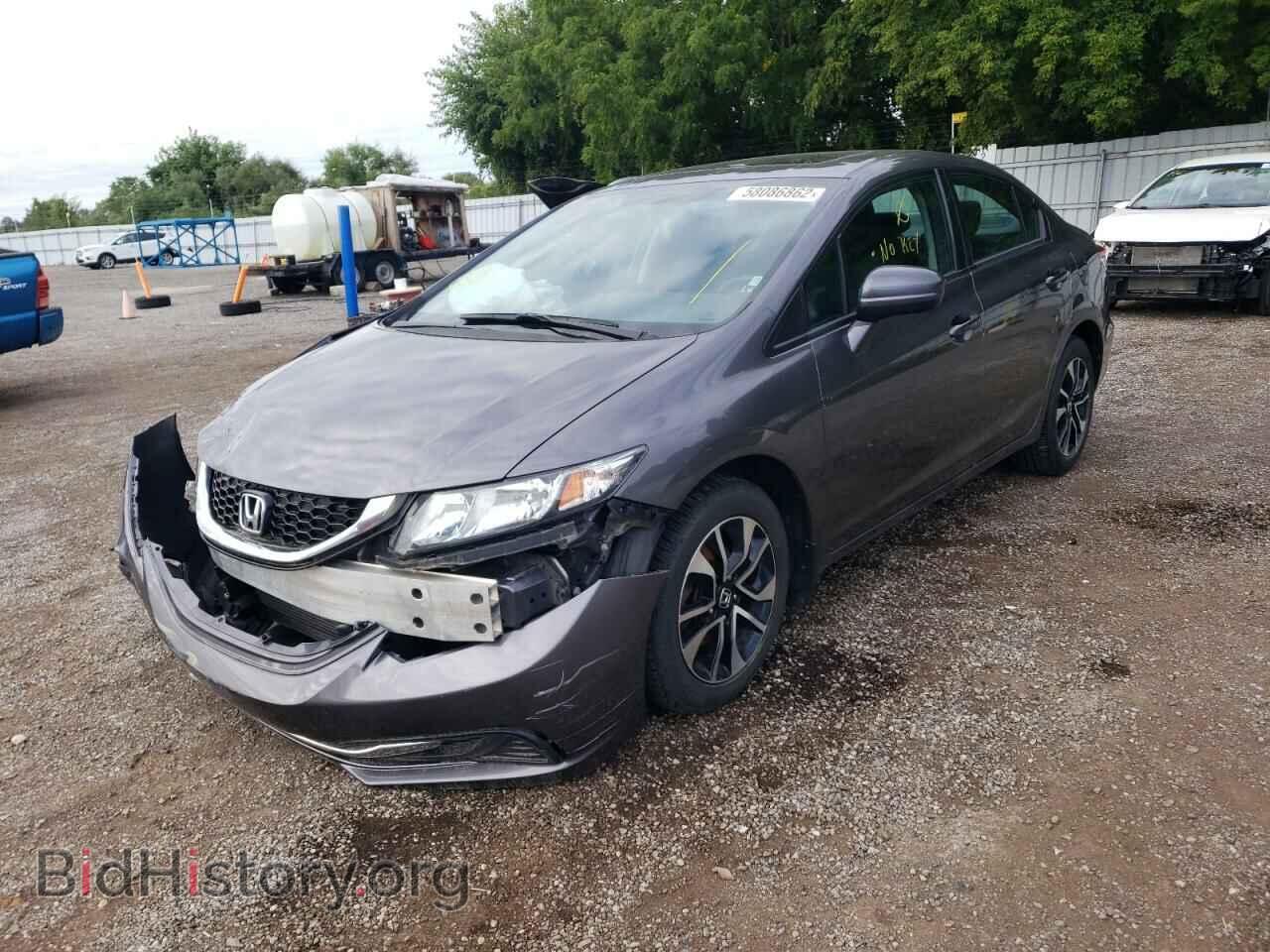 2015 HONDA CIVIC - VIN: 2HGFB2F59FH010549 - Фото 2