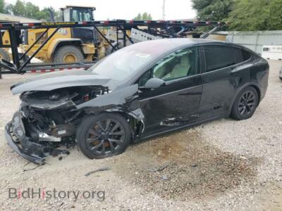 2023 Tesla MODEL X, black — VIN 7SAXCBE54PF378679, Copart