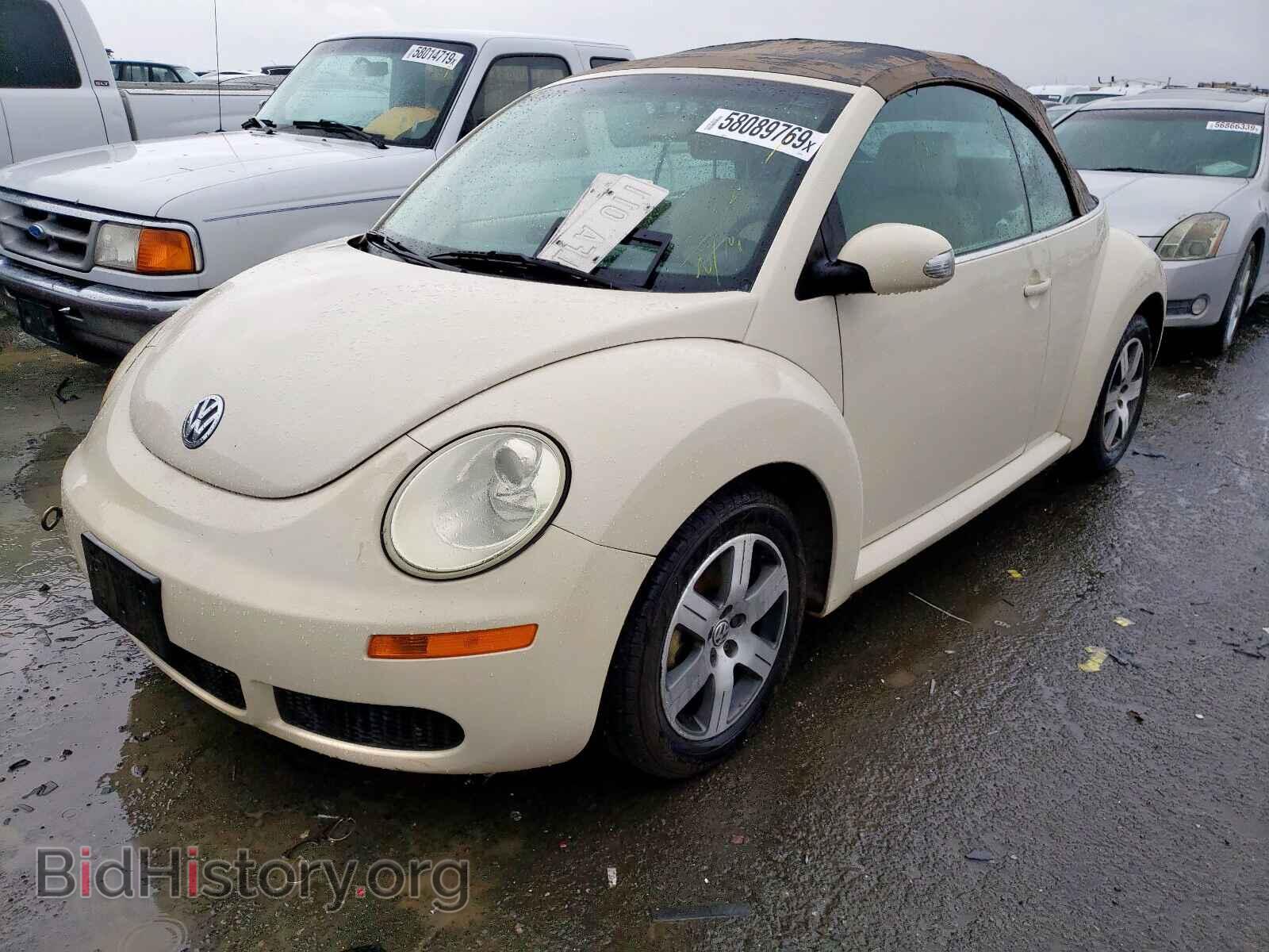 2006 VOLKSWAGEN BEETLE - VIN: 3VWPF31Y46M312974 - Фото 2
