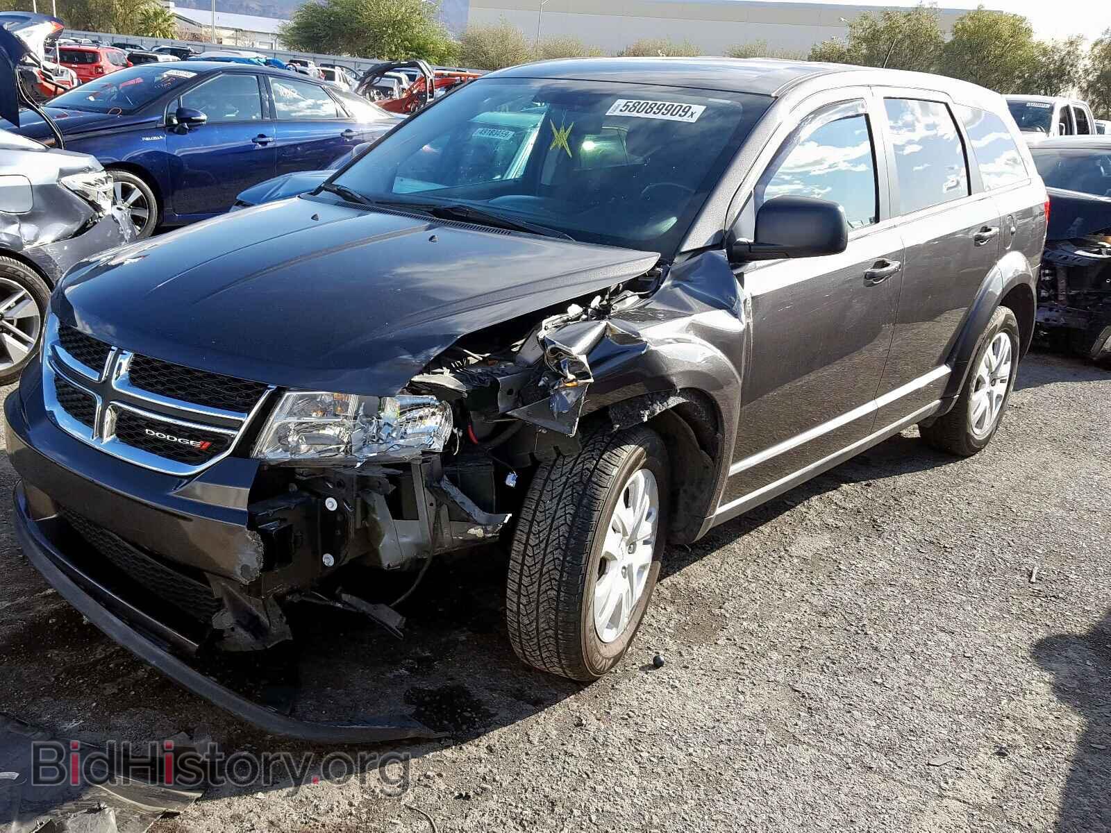 2015 DODGE JOURNEY - VIN: 3C4PDCAB3FT713068 - Фото 2