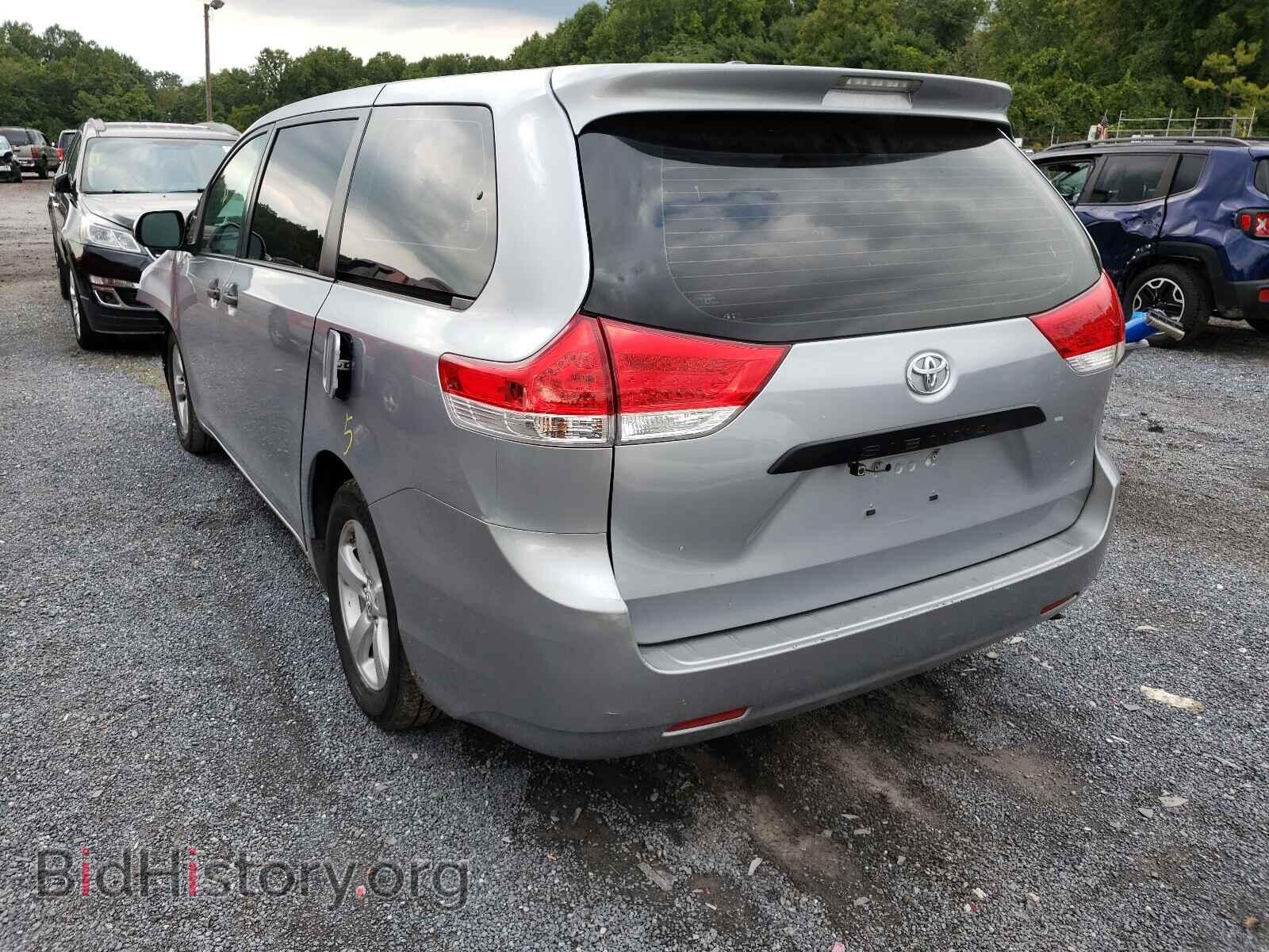2012 TOYOTA SIENNA - VIN: 5TDZK3DC5CS190371 - Фото 3