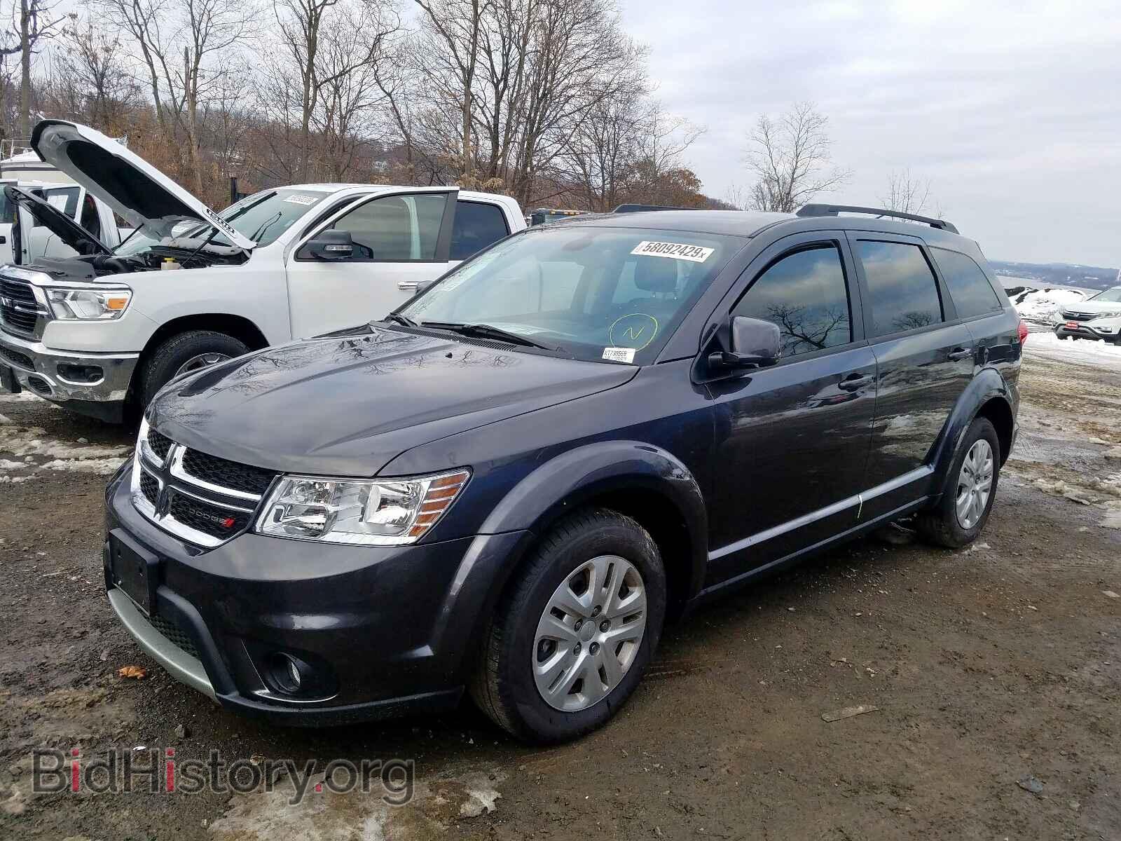 2019 DODGE JOURNEY SE - VIN: 3C4PDCBB3KT738559 - Фото 2