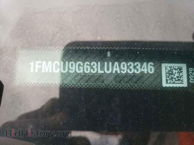 2020 FORD ESCAPE - VIN: 1FMCU9G63LUA93346 - Фото 10