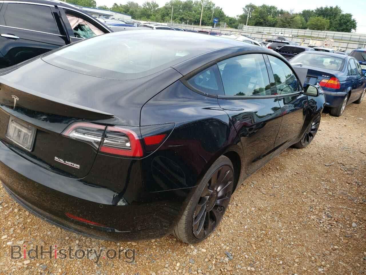 2021 TESLA MODEL 3 - VIN: 5YJ3E1EC3MF913639 - Фото 3