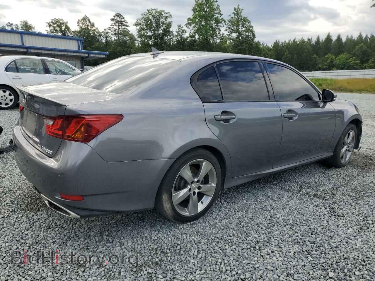 2013 LEXUS GS350 - VIN: JTHCE1BL4D5018388 - Фото 3