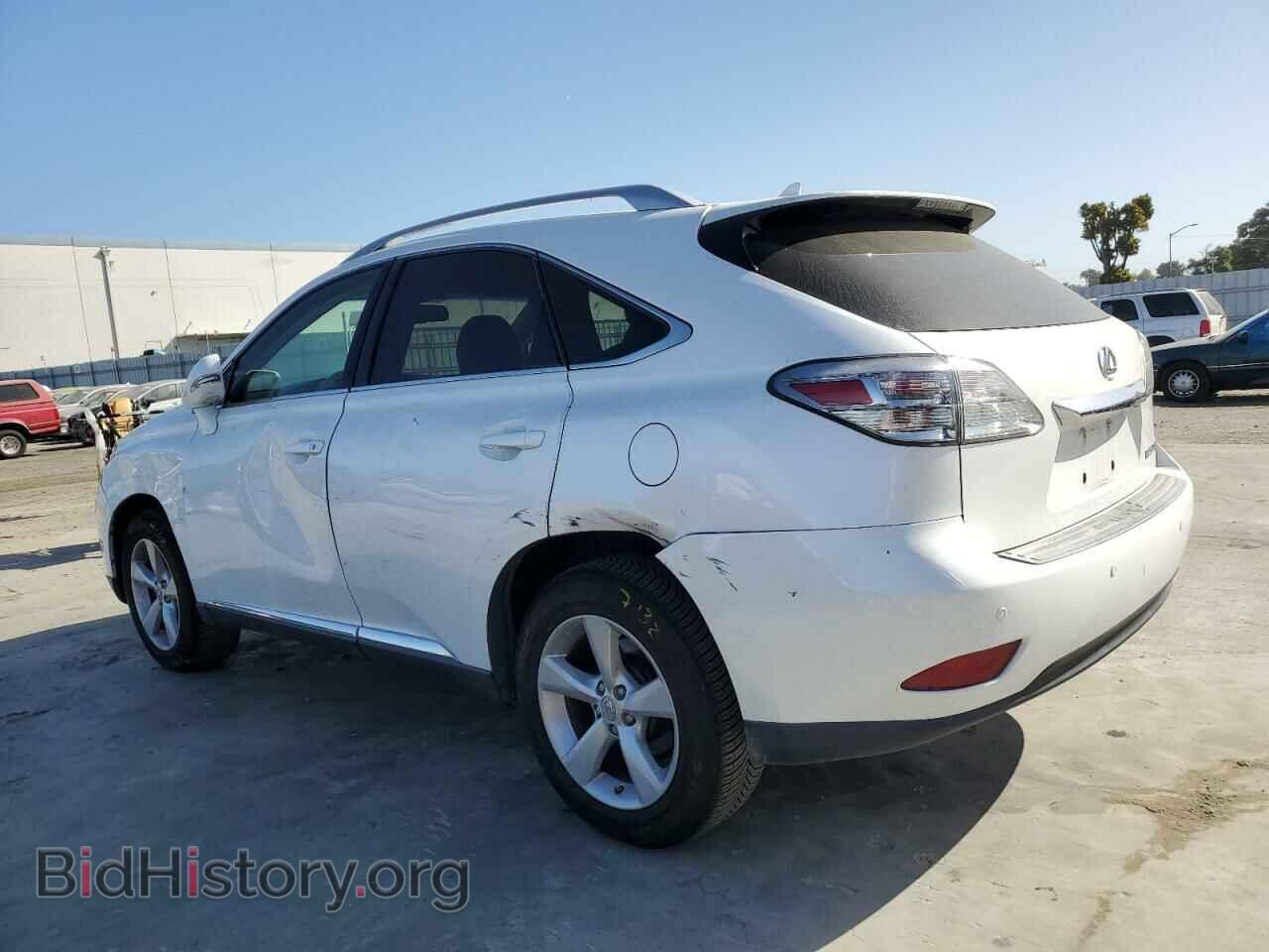 2011 LEXUS RX350 - VIN: 2T2BK1BA6BC107671 - Фото 2
