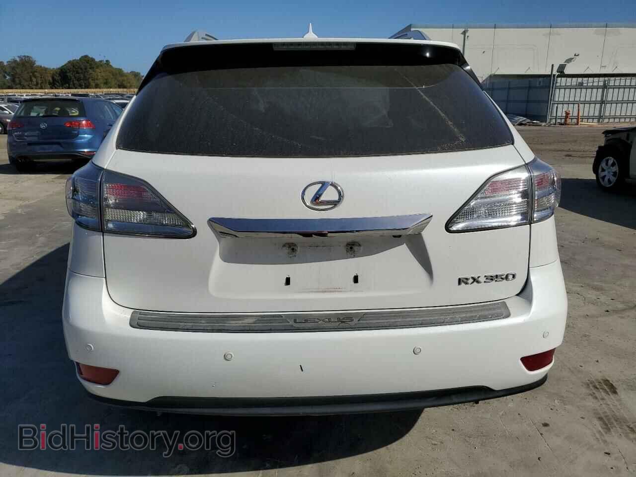 2011 LEXUS RX350 - VIN: 2T2BK1BA6BC107671 - Фото 6