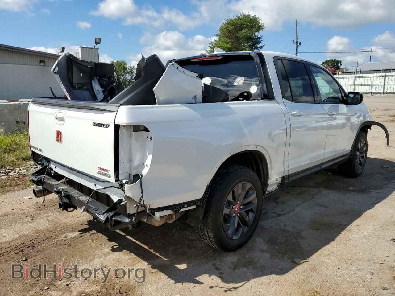 2021 HONDA RIDGELINE - VIN: 5FPYK3F12MB003060 - Фото 4