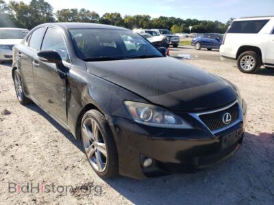 2011 Lexus IS IS 250, black — VIN JTHBF5C20B5151698, Copart