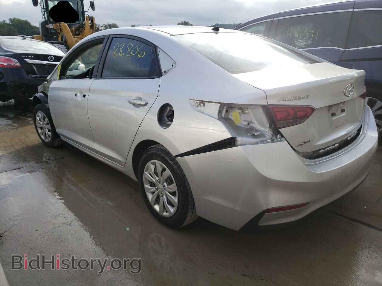 2018 HYUNDAI ACCENT - VIN: 3KPC24A34JE013009 - Фото 3