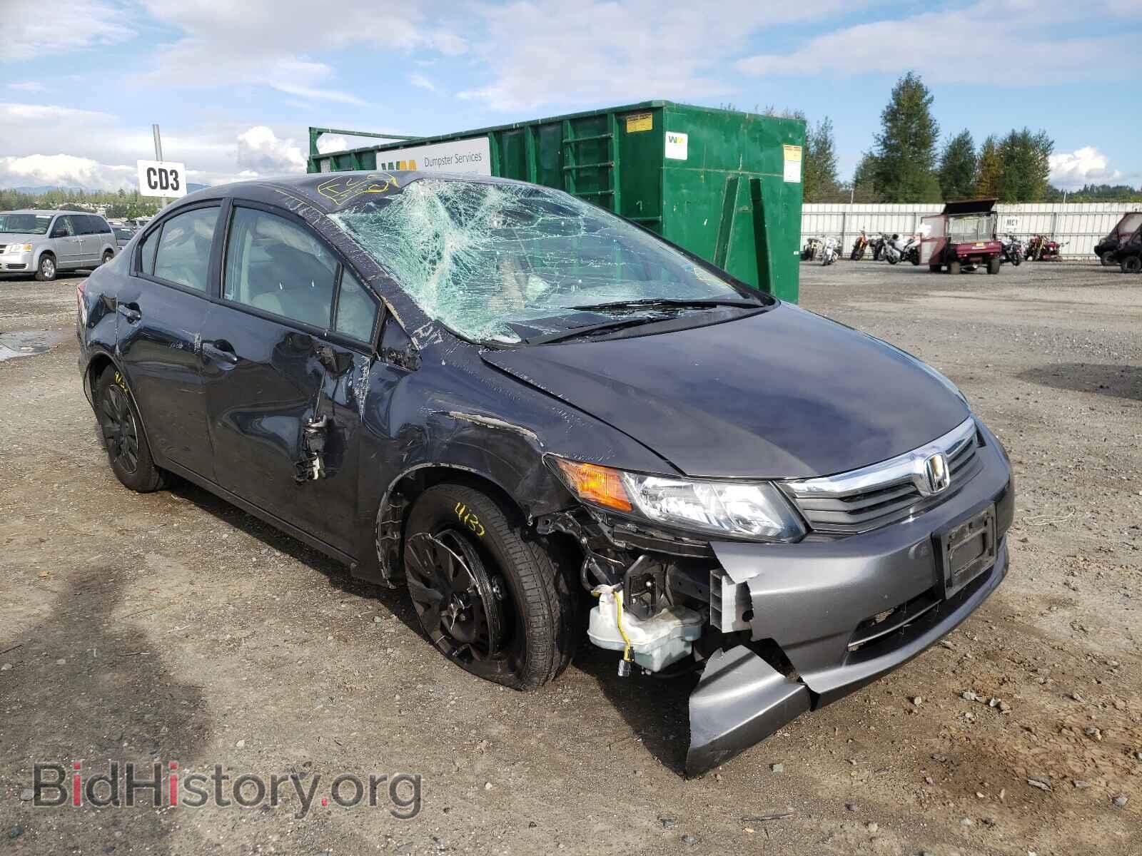 Фотография 2HGFB2F5XCH605972 - HONDA CIVIC 2012