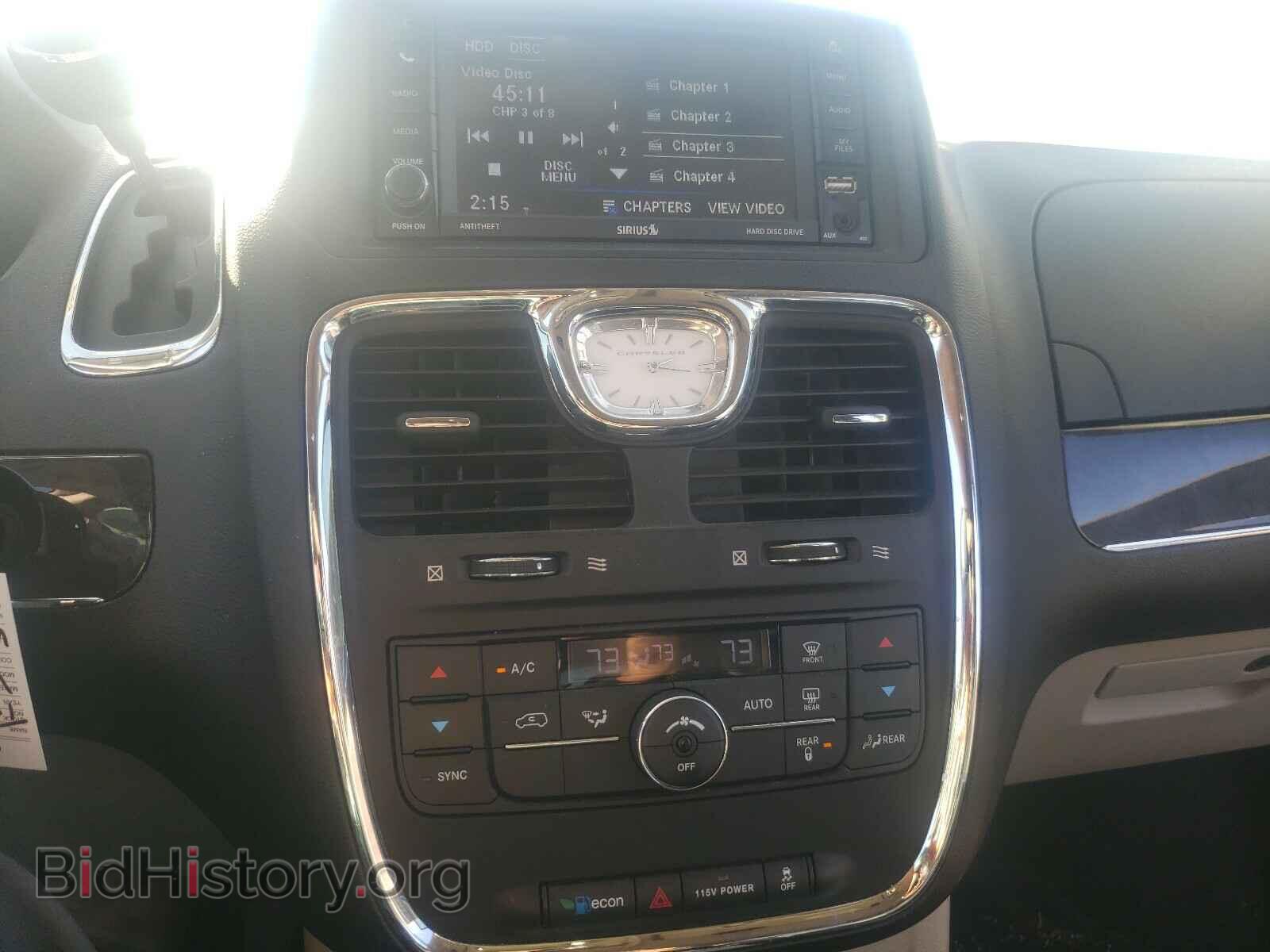 2016 CHRYSLER MINIVAN - VIN: 2C4RC1BG1GR147815 - Фото 9