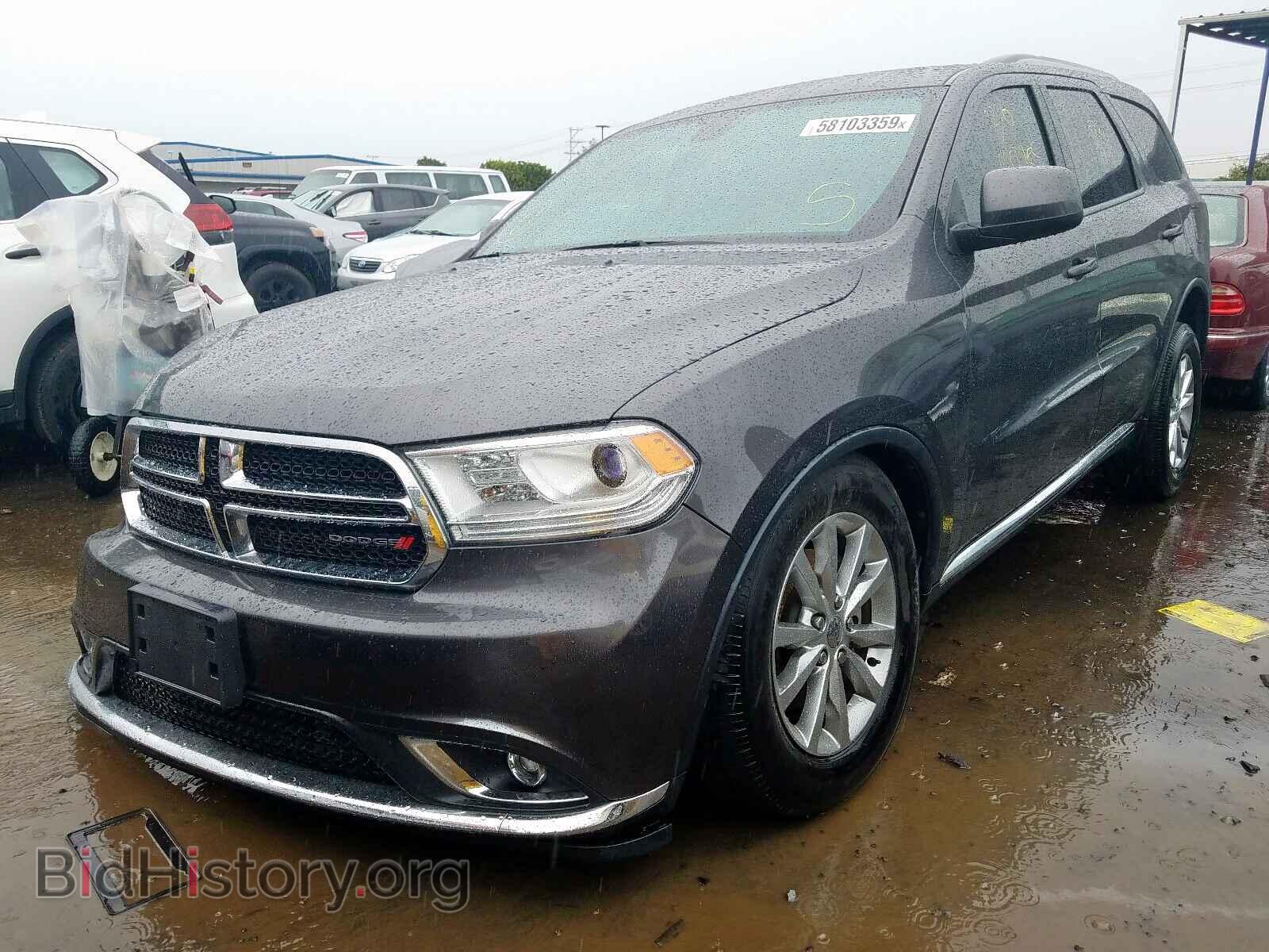2017 DODGE DURANGO SX - VIN: 1C4RDHAG9HC638649 - Photo 2