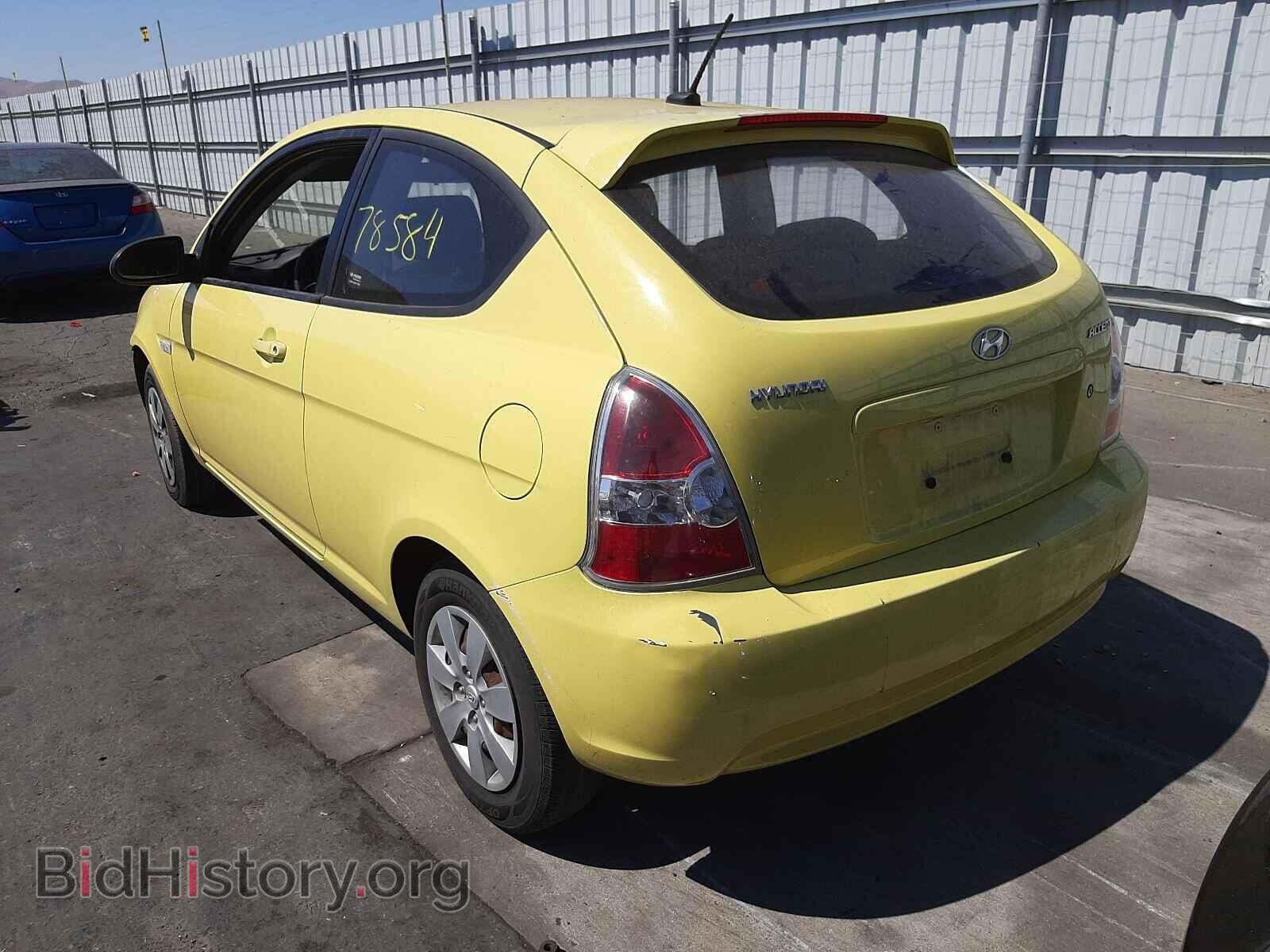 2009 HYUNDAI ACCENT - VIN: KMHCM36CX9U126677 - Фото 3