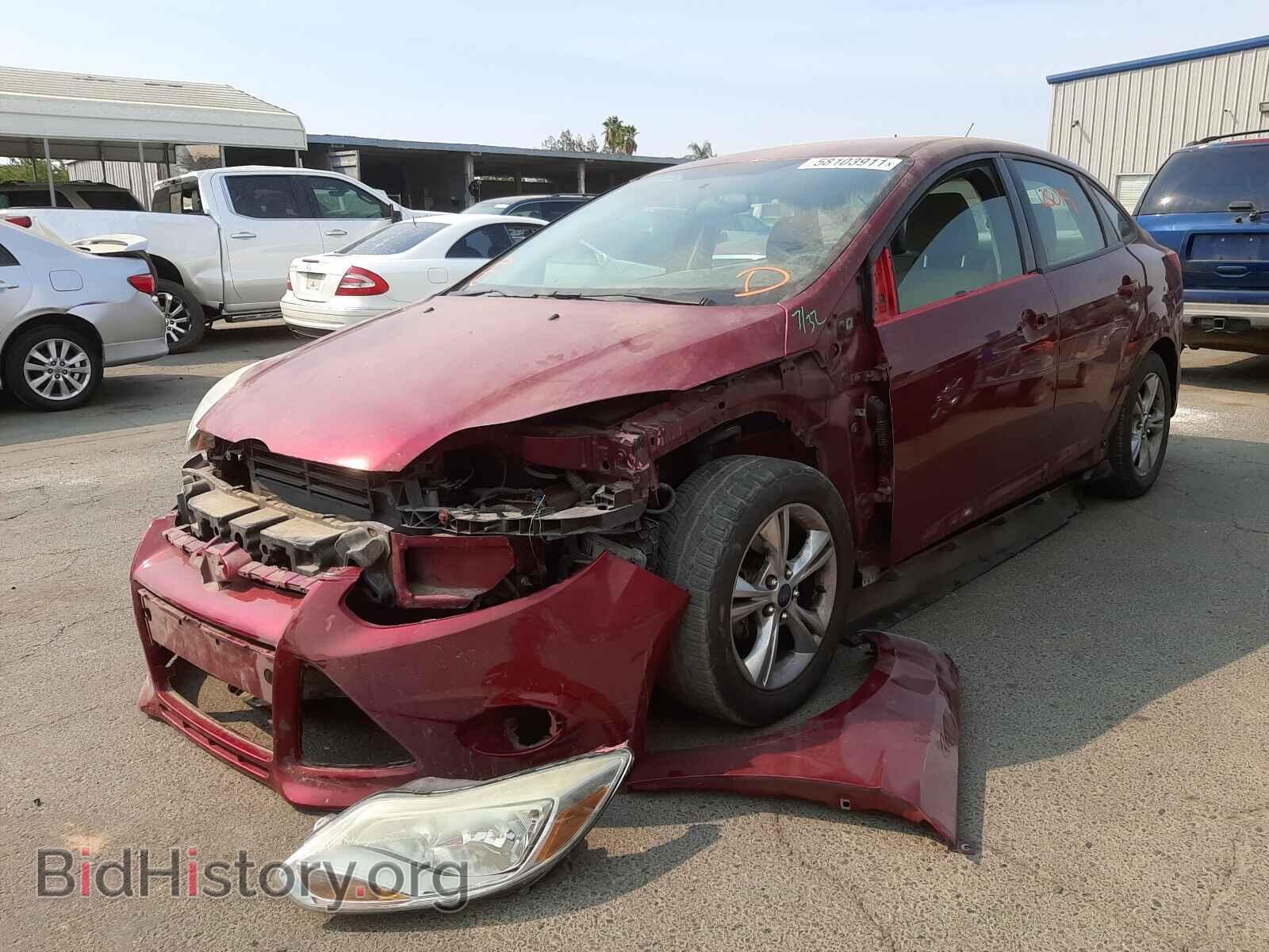 2013 FORD FOCUS - VIN: 1FADP3F25DL107790 - Фото 2
