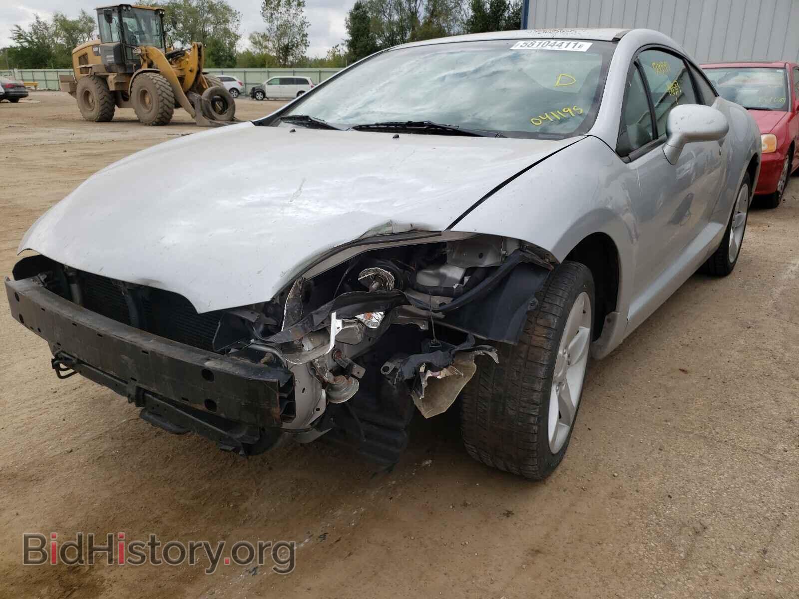 2006 MITSUBISHI ECLIPSE - VIN: 4A3AK24F06E041195 - Фото 2