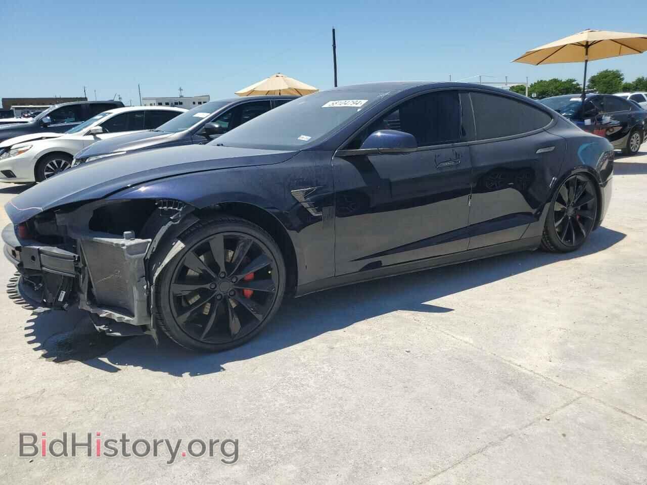 Фотография 5YJSA1H18EFP60596 - TESLA MODEL S 2014