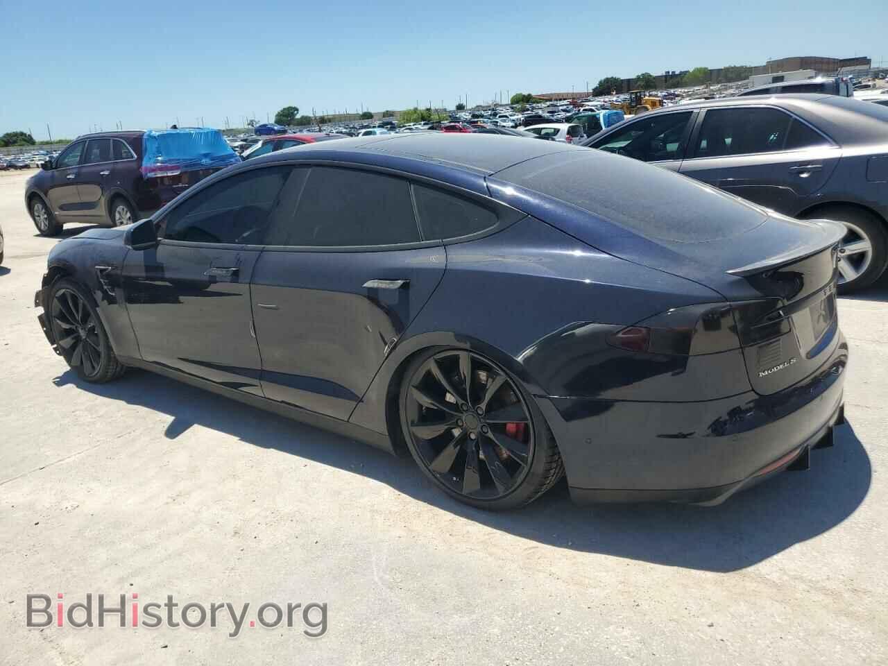 2014 TESLA MODEL S - VIN: 5YJSA1H18EFP60596 - Photo 2