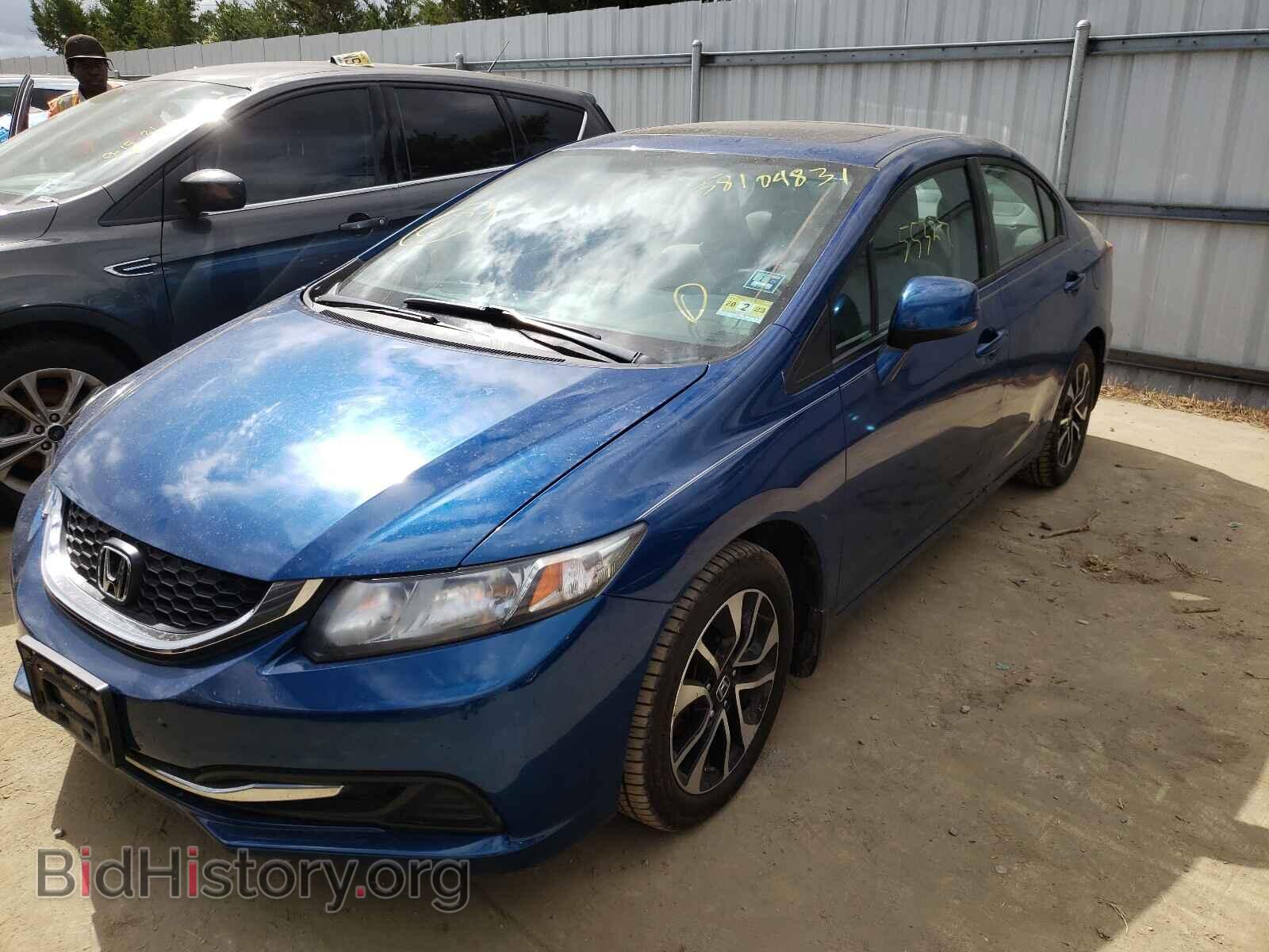 2013 HONDA CIVIC - VIN: 19XFB2F85DE272053 - Фото 2