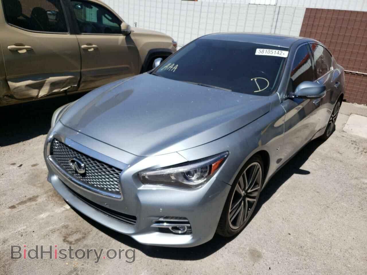 2014 INFINITI Q50 - VIN: JN1BV7AP8EM679727 - Фото 2