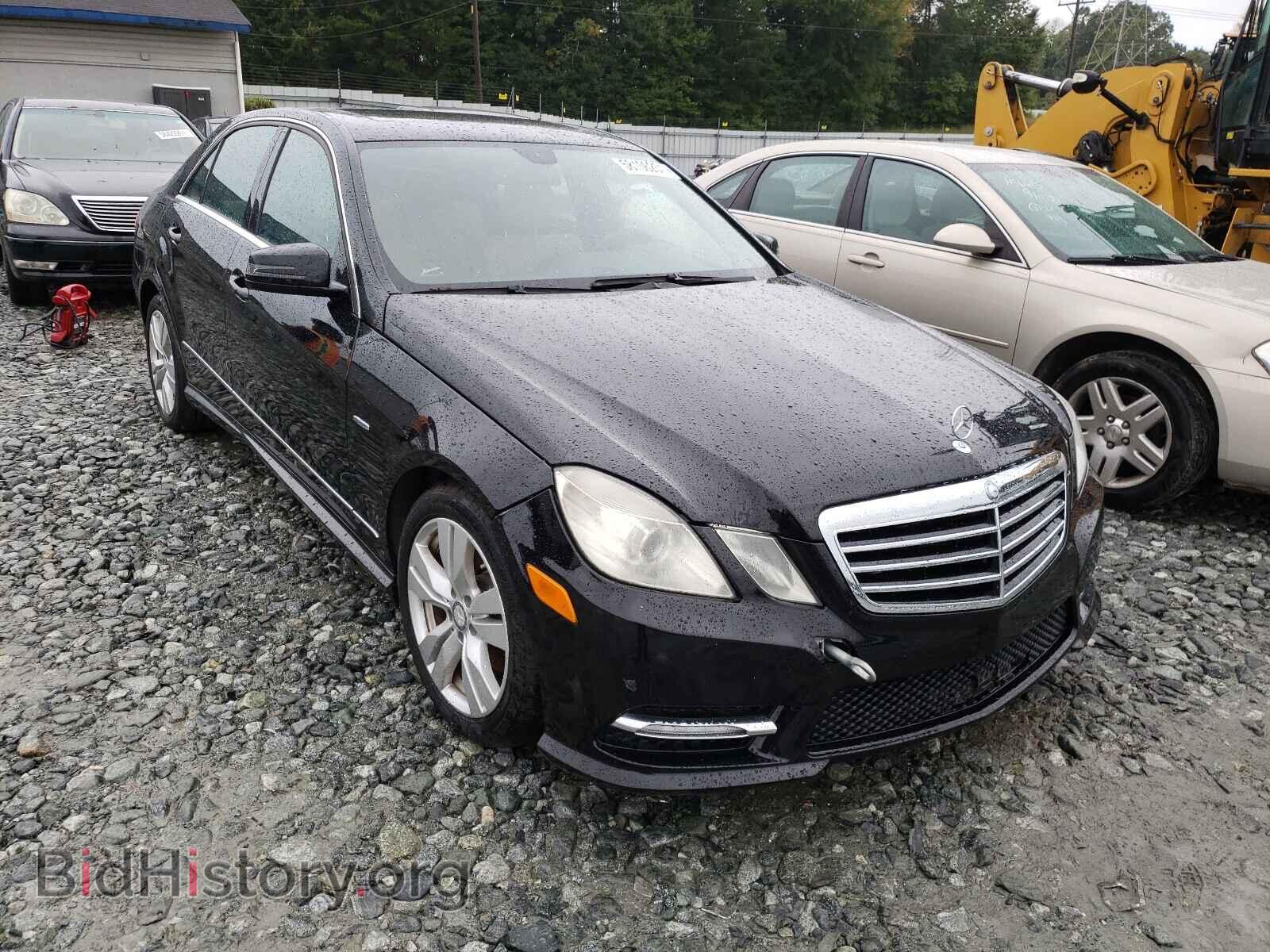 Photo WDDHF2EB7CA522278 - MERCEDES-BENZ E-CLASS 2012