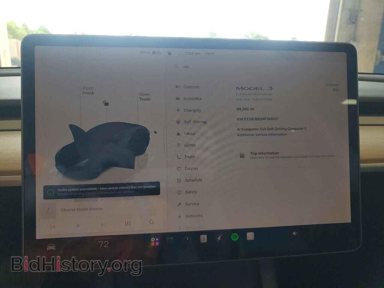 2022 TESLA MODEL 3 - VIN: 5YJ3E1EB2NF191007 - Фото 9