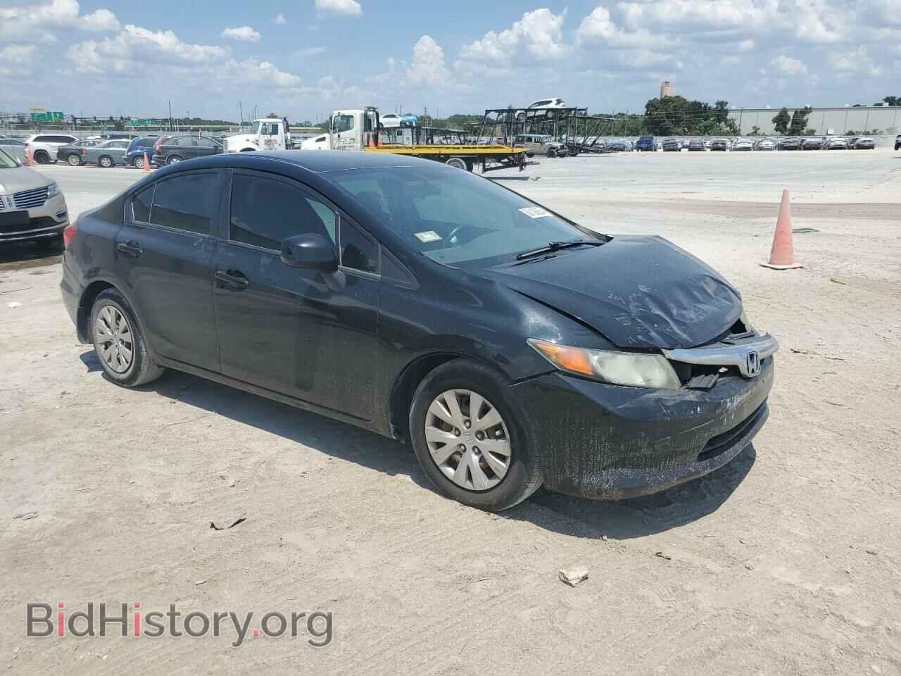 2012 HONDA CIVIC - VIN: 19XFB2F52CE068735 - Фото 4