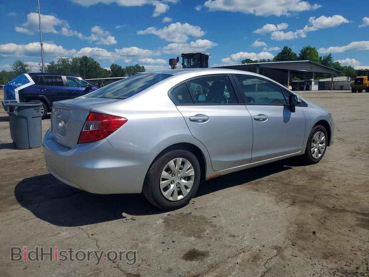 2012 HONDA CIVIC - VIN: 2HGFB2F54CH607166 - Фото 3