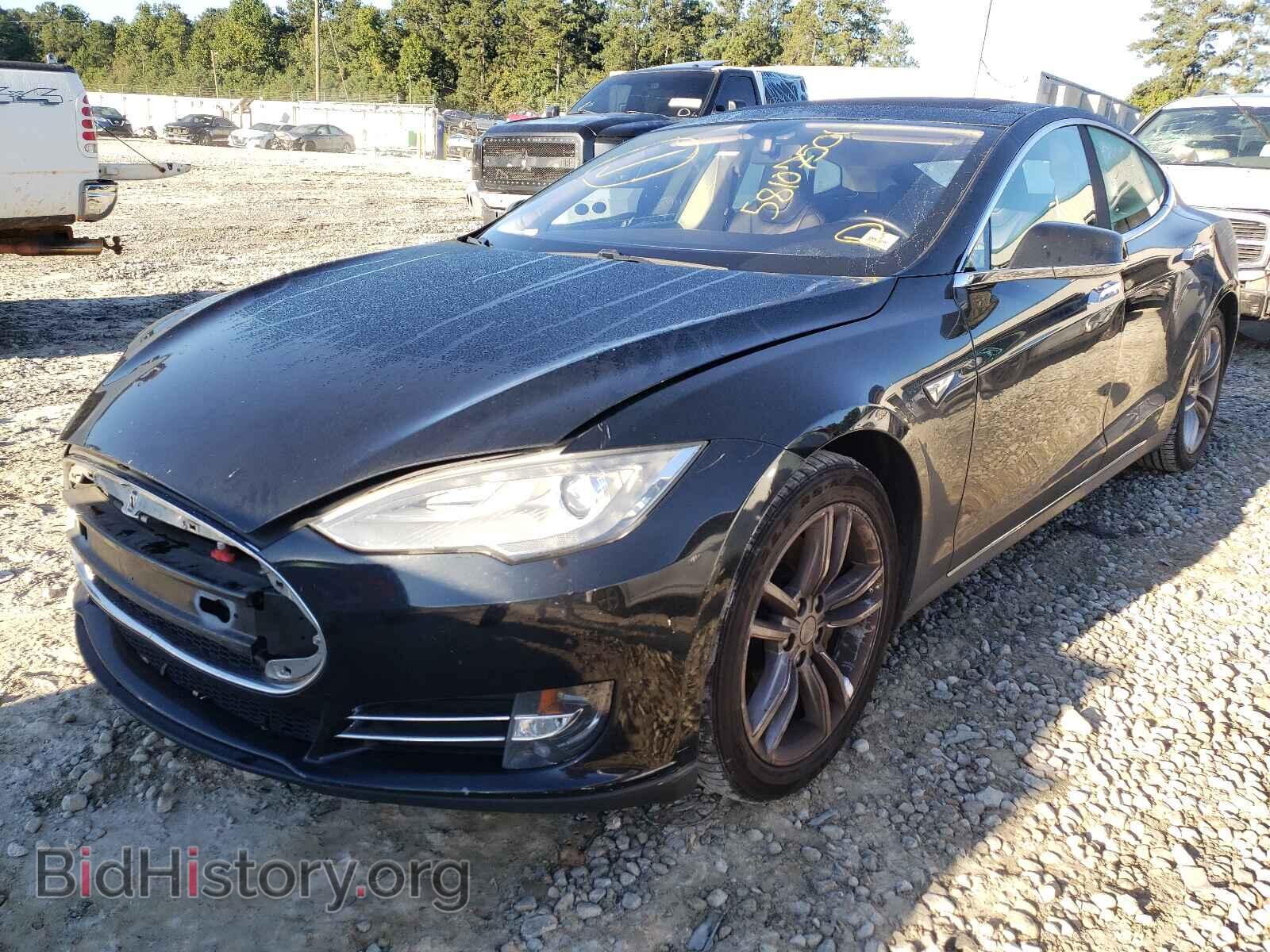 2013 TESLA MODEL S - VIN: 5YJSA1DN1DFP03356 - Photo 2